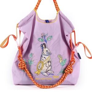Ball & Chain Purple Rabbit 🐰 Tote Bag 🐇
